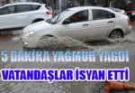 Akhisar’da Dolu ve Aşırı Yağmur Hayatı Felç Etti