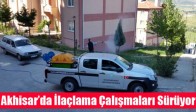 Akhisar’da İlaçlama Çalışmaları Sürüyor