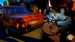 Akhisar’da Otomobil İle Bisikletli Çocuk Çarpıştı