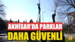 Akhisar’da Parklar Daha Güvenli