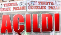 Akhisar’da Tekstil Ucuzluk Pazarı Açıldı