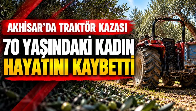Akhisar’da Traktör Kazası: 70 Yaşındaki Kadın Hayatını Kaybetti
