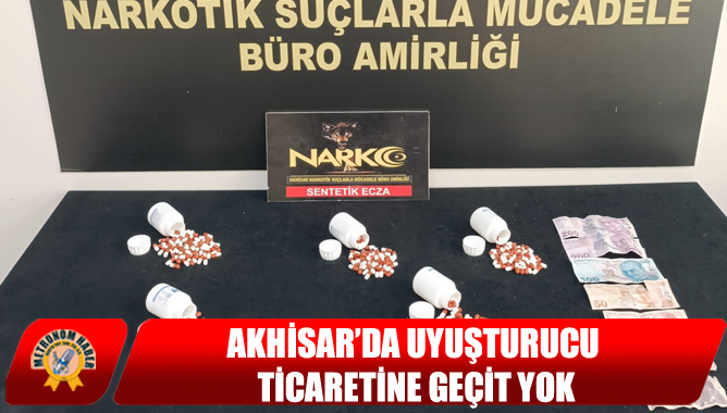 Akhisar’da Uyuşturucu Ticaretine Geçit Yok