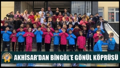 Akhisar’dan Bingöl’e Gönül Köprüsü