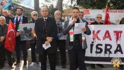 Akhisar’dan Filistin’e Sesleniş Filistin Özgür Olana Dek Meydanlardayız