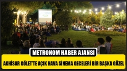 Akhisar Gölet’te Açık Hava Sinema Geceleri Bir Başka Güzel
