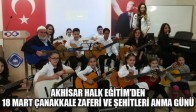 AKHİSAR HALK EĞİTİM’DEN 18 MART ÇANAKKALE ZAFERİ VE ŞEHİTLERİ ANMA GÜNÜ