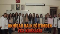 AKHİSAR HALK EĞİTİMDEN YGS KURSLARI