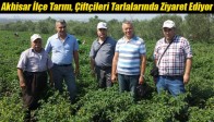 Akhisar İlçe Tarım, Çiftçileri Tarlalarında Ziyaret Ediyor