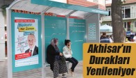 Akhisar’ın Durakları Yenileniyor