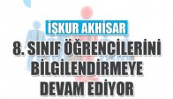 Akhisar İşkur 8. Sınıf Öğrencilerini Bilgilendirmeye Devam Ediyor