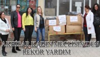 AKHİSAR KADIN MECLİSİN’DEN REKOR YARDIM