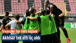 Akhisar Kaldığı Yerden devam etti 1-0