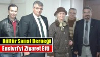 Akhisar Kültür Sanat Derneği Ensivri’yi Ziyaret Etti