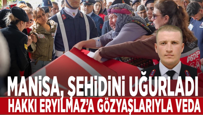 Akhisar’lı Şehide Son Görev