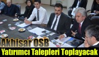 Akhisar OSB Yatırımcı Talepleri Toplayacak