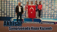 Akhisar Şampiyonada Kupa Kazandı