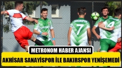 Akhisar Sanayispor ile Bakırspor yenişemedi