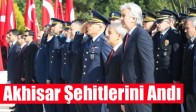 Akhisar Şehitlerini Andı