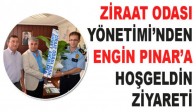 Akhisar Ziraat Odasından, Engin Pınar’a Ziyaret