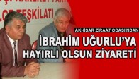 AKHİSAR ZİRAAT ODASI'NDAN MHP’YE HAYIRLI OLSUN ZİYARETİ