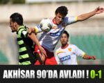 Akhisar 90da Avladı! 0-1