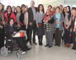 Akhisar Belediye Başkanı Salih Hızlı, Sanat Atölyesine Katılan Bayanların Kadınlar Gününü Kutladı