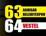 Akhisar Belediyespor : 63 - 64 : Vestel