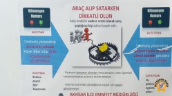 Akhisar'da Sazan Sarmalı Dolandırıcılığına Karşı Bilinçlendirme Hareketi Başlatıldı