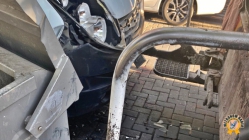 Akhisar'da Trafik Kazasında Temizlik İşçileri Yaralandı
