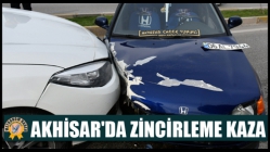 Akhisar'da zincirleme kaza