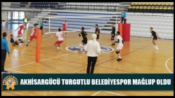 Akhisargücü Turgutlu belediyespor mağlup oldu