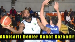 Akhisarlı Devler Rahat Kazandı!