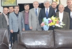 Akhisarlı Oda Başkanlarından Salih Hızlı’ya Tebrik Ziyareti