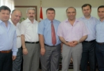 Akhisarlı Serbest Mali Müşavirler Kaymakam ve Belediye Başkanını Ziyaret Etti