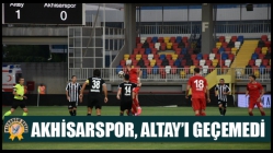 Akhisarspor, Altay’ı Geçemedi
