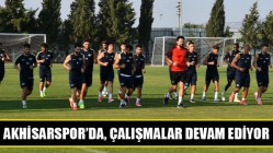 Akhisarspor’da, çalışmalar devam ediyor