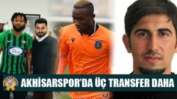 Akhisarspor’da üç transfer daha
