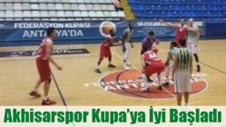 Akhisarspor Kupa’ya İyi Başladı