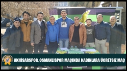 Akhisarspor, Osmanlıspor Maçinda Kadinlara Ücretsiz Maç