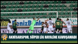 Akhisarspor, Süper Lig Hayaline Kavuşamadı