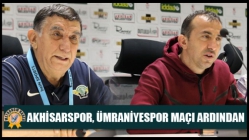 Akhisarspor, Ümraniyespor Maçı Ardından