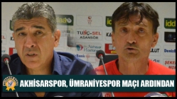 Akhisarspor, Ümraniyespor maçı ardından