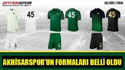 Akhisarspor’un yeni sezon formaları belli oldu
