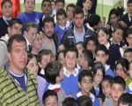 Akhisarsporlu Futbolcular Öğrenciler ile Buluştu