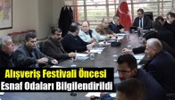 Alışveriş Festivali Öncesi Esnaf Odaları Bilgilendirildi