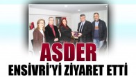 Asder Ensivri’yi Ziyarette bulundu