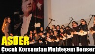 ASDER’in Çocuk Korsundan Muhteşem Konser