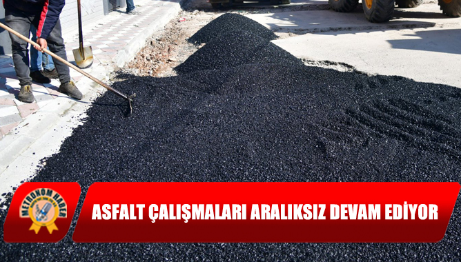 Asfalt Çalışmaları Aralıksız Devam Ediyor