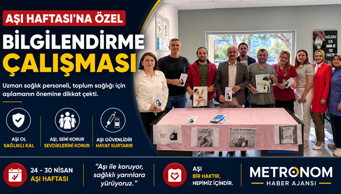 Aşı Haftası'na Özel Bilgilendirme Çalışması